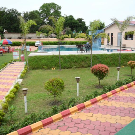 Golden View Resort And Restaurant Tajpur المظهر الخارجي الصورة