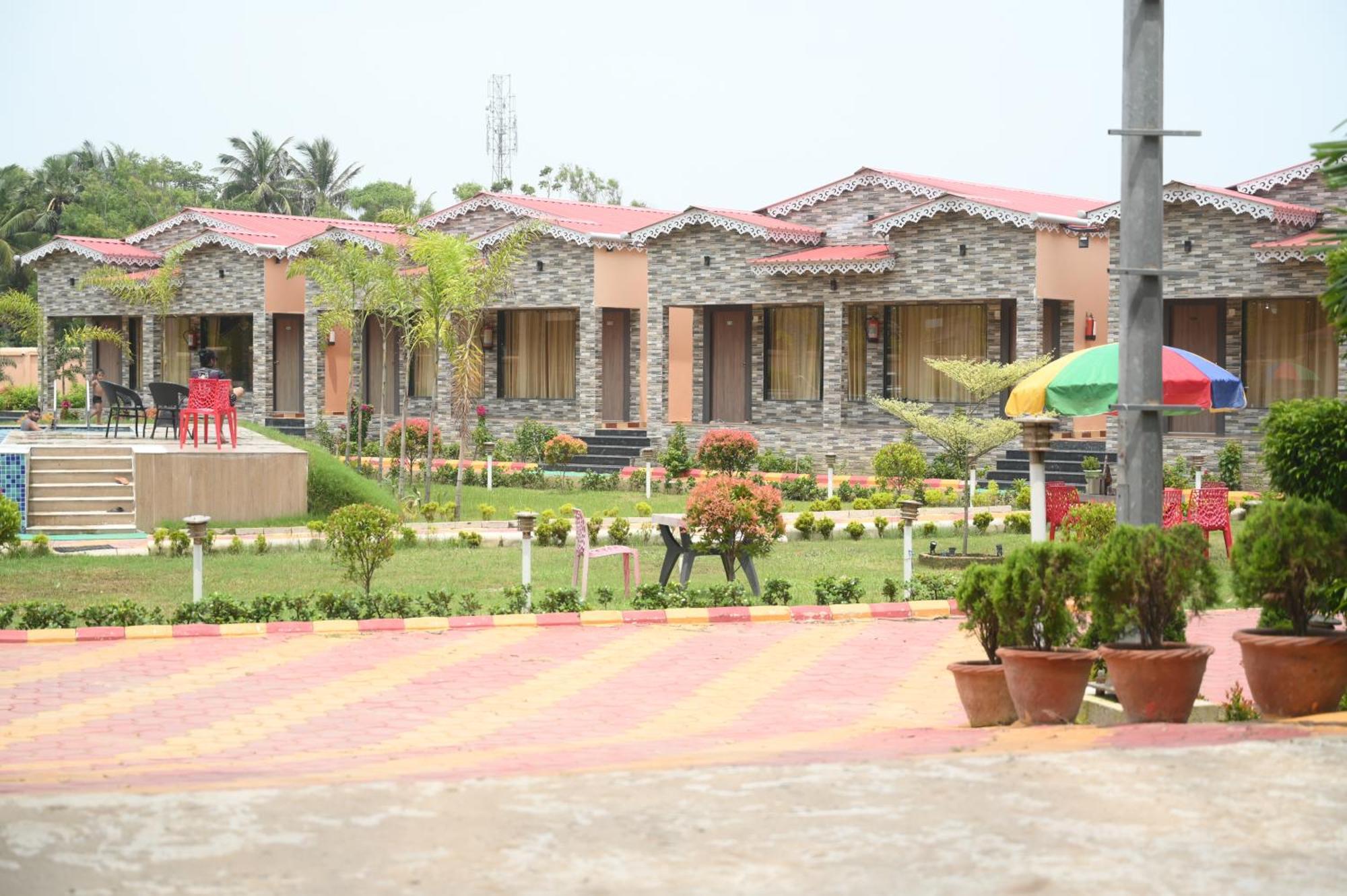 Golden View Resort And Restaurant Tajpur المظهر الخارجي الصورة